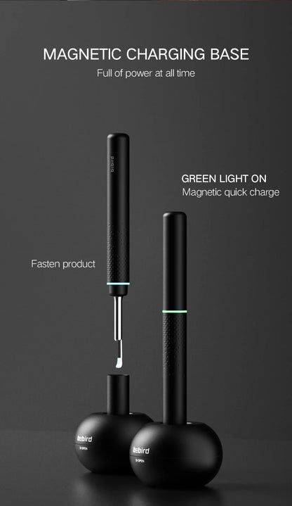 Bebird Smart Visual Ear Wax Removal Tool – Wireless Otoscope with Camera & 6 LED Lights