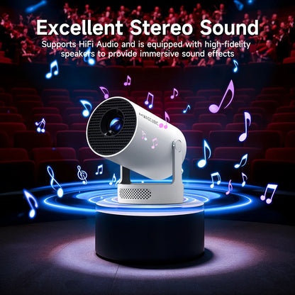 Magcubic HY300 Pro+ Mini Projector – 290 ANSI, Android 14, WiFi 6, 8K, BT 5.4