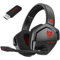 NUBWO G06 Wireless Gaming Headset – 2.4GHz + BT 5.3, 100H Battery, PS5/PS4/PC/Switch