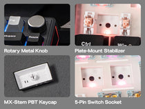 EPOMAKER TH80 V2 Mechanical Keyboard – 75%, Tri-Mode, 8000mAh, Gasket Mount, RGB